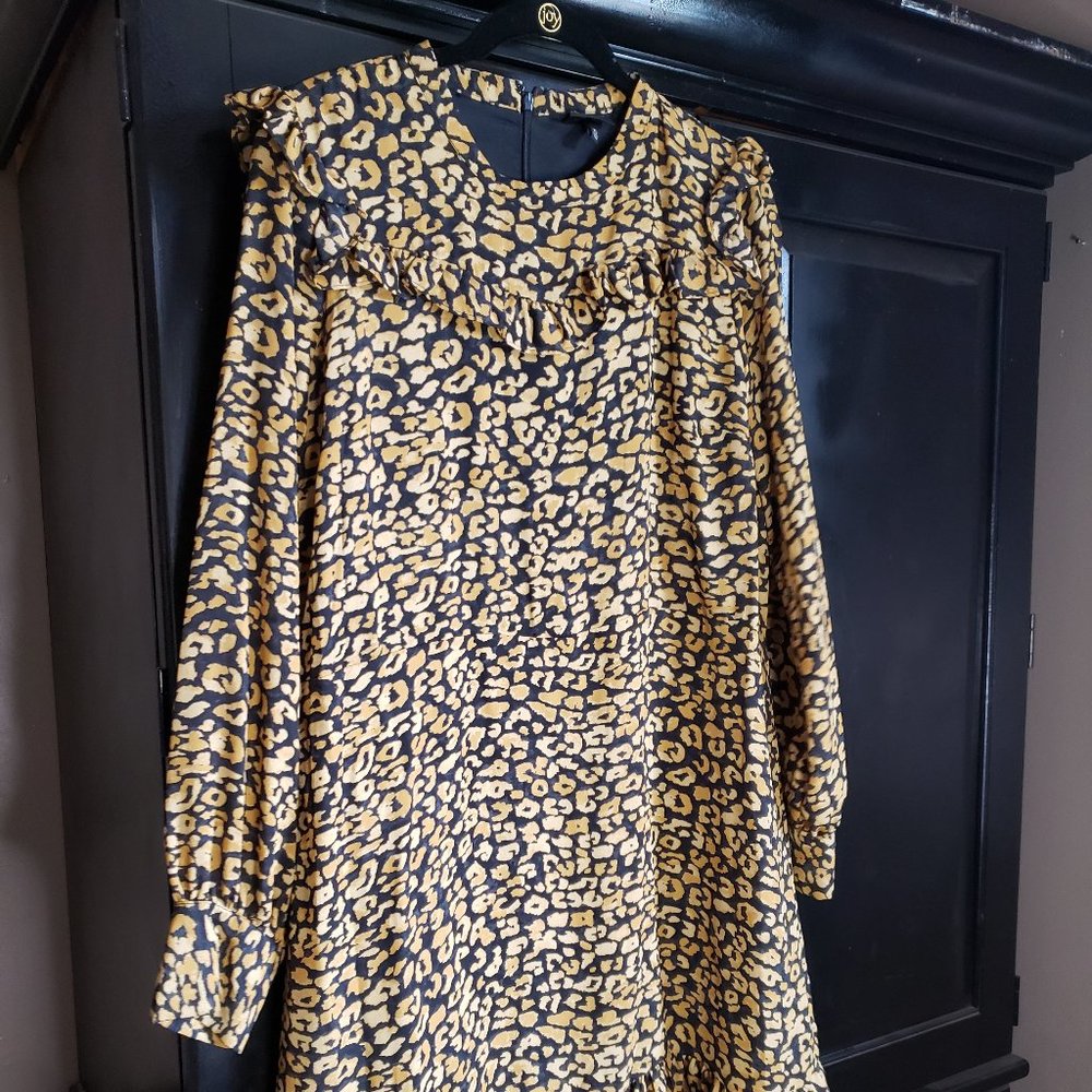 Who What Wear Cheetah Print Dress